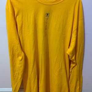 Yellow Primitive shirt